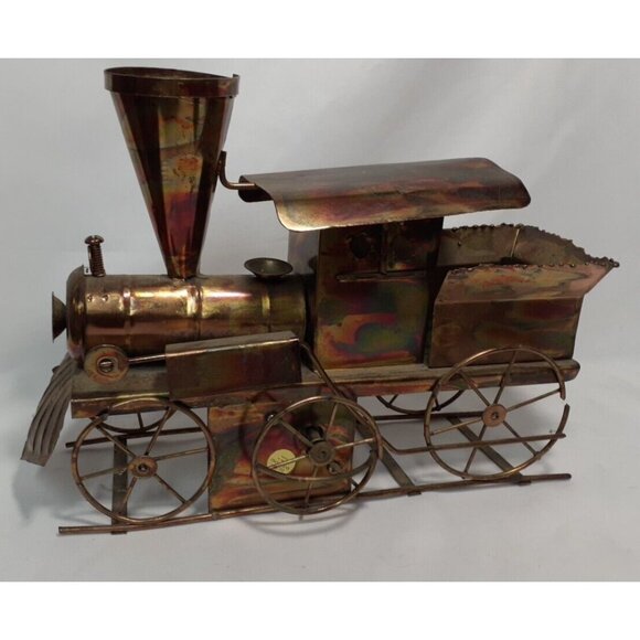 Berkley Designsl Art Train Wind up Music Box, I've Been Working on The Railroad - Picture 1 of 12